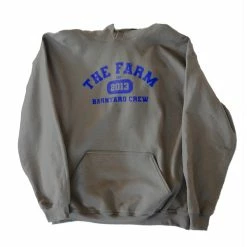 Apparel Scooter Farm College Hoodie Charcoal