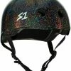 S1 Helmets S1 Lifer Helmet Black Gloss Glitter Helmets X Pads