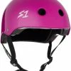 S1 Helmets S1 Lifer Helmet Bright Purple Gloss Helmets X Pads