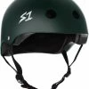 S1 Helmets Helmets X Pads S1 Lifer Helmet Dark Green Matte
