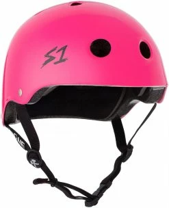 S1 Helmets Helmets X Pads S1 Lifer Helmet Hot Pink Gloss