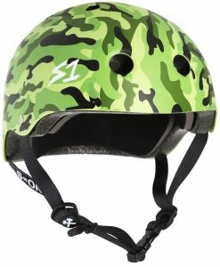 S1 Helmets S1 Lifer Helmet Green Camo Matte